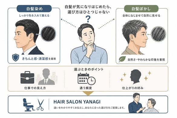 選び方は一つではありません。