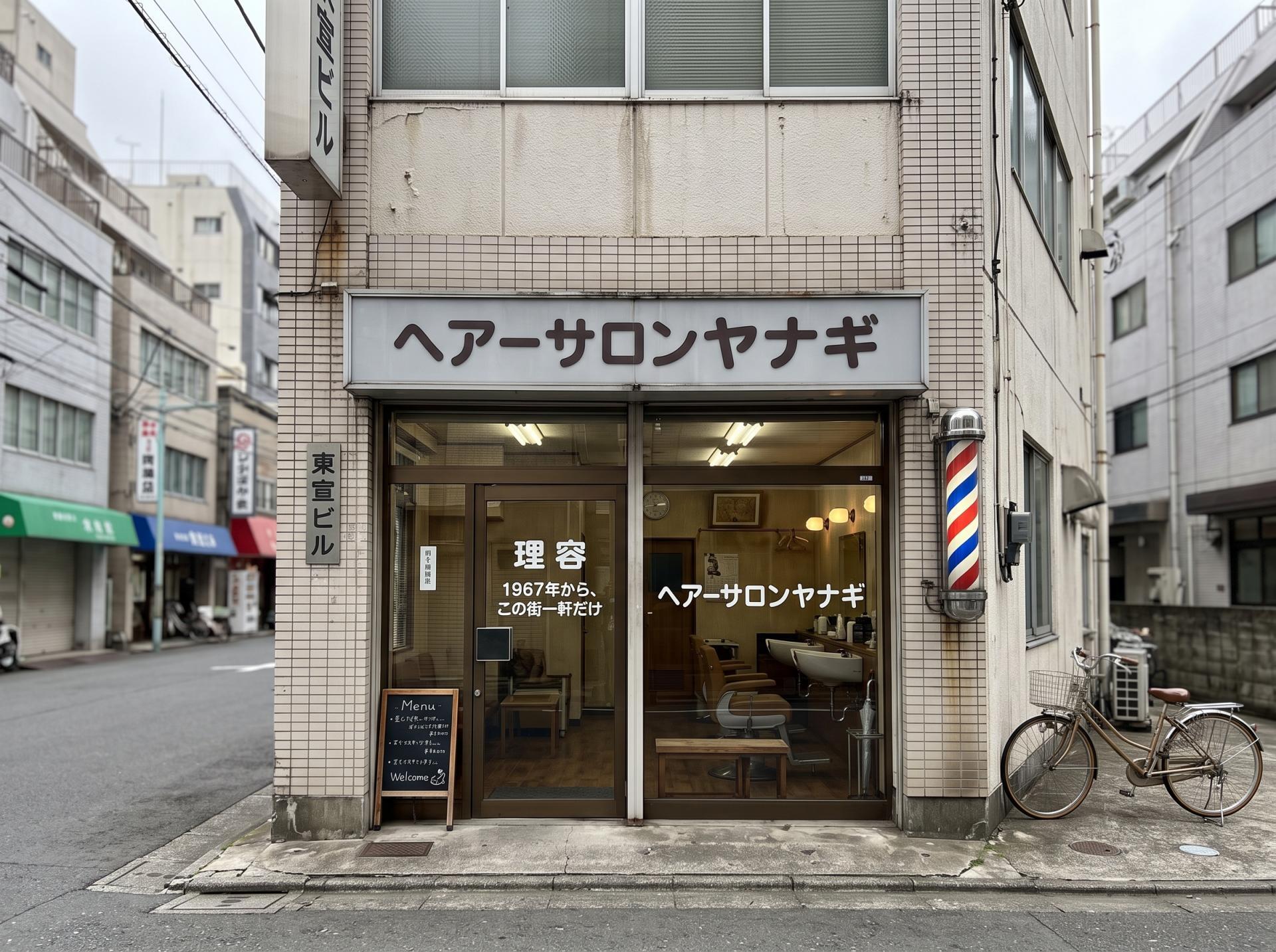 街角の理髪店